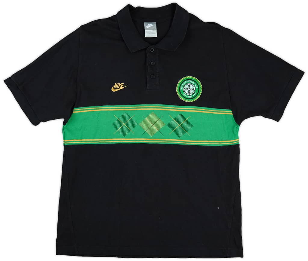 2007-08 Celtic Nike Polo Shirt - 9/10 - (L)
