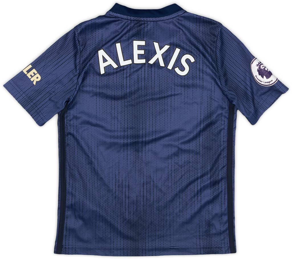 2018-19 Manchester United Third Shirt Alexis - 8/10 - (S.Boys)