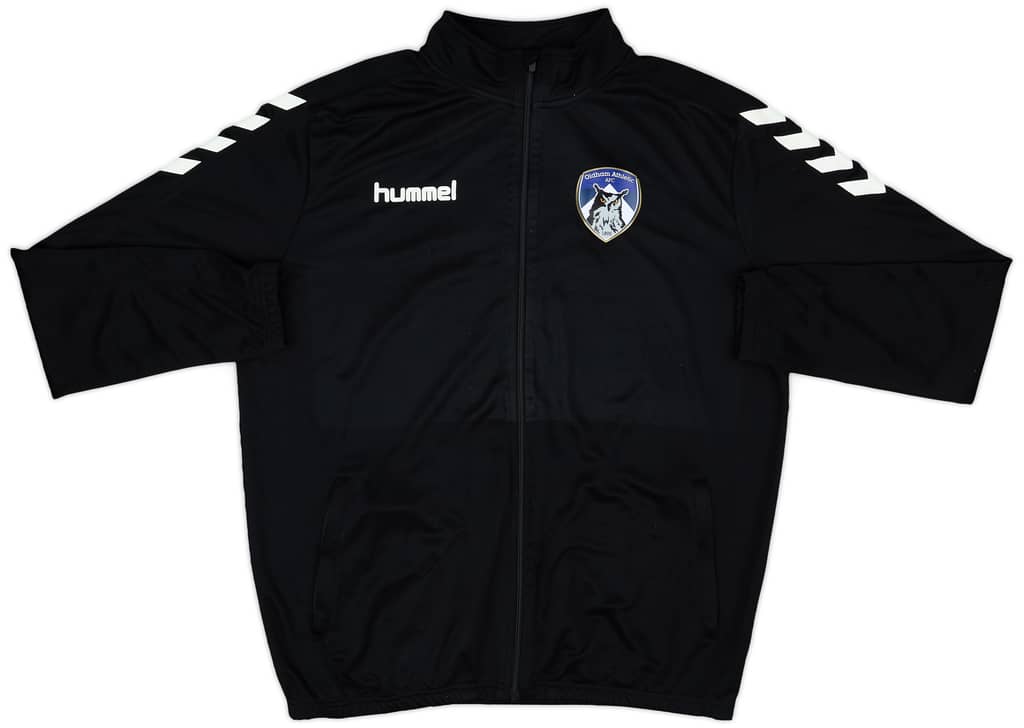 2019-20 Oldham Hummel Track Jacket - 9/10 - (XXL)