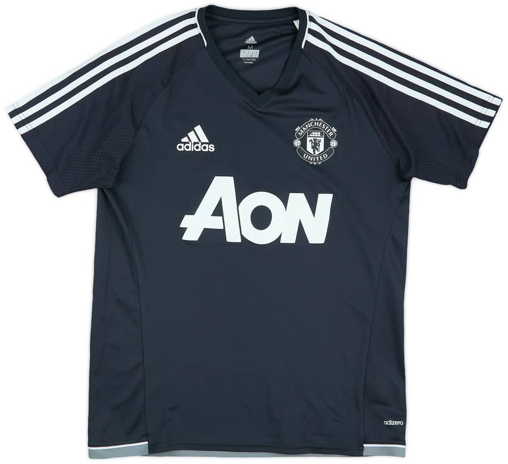 2017-18 Manchester United adidas Training Shirt - 8/10 - (M)