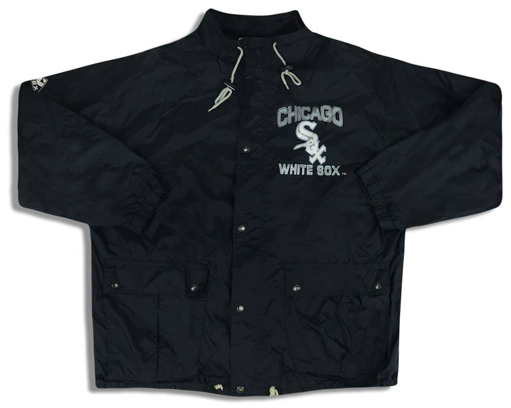 1990s Chicago White Sox Apex One Rain Jacket XL