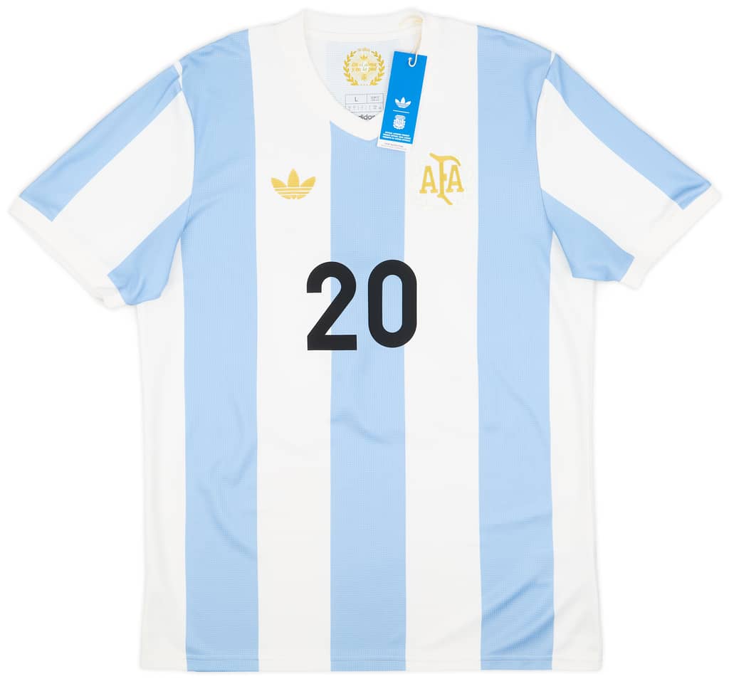 2024-25 Argentina Anniversary Shirt Mac Allister #20