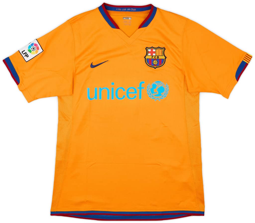 2006-08 Barcelona Away Shirt Messi #19 - 10/10 - (S)