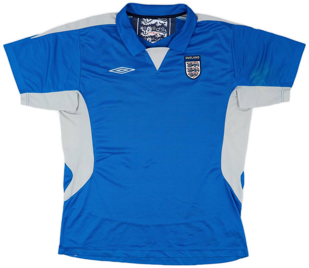 2005-06 England Umbro Training Shirt - 5/10 - (L)