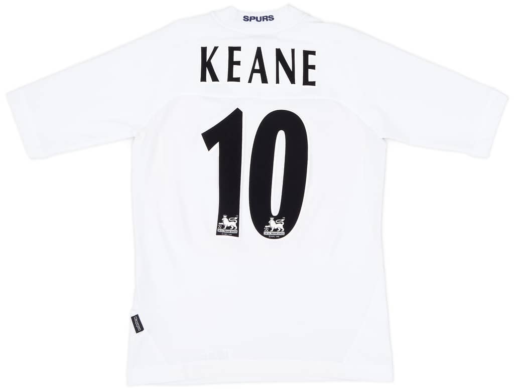 2004-05 Tottenham Home Shirt Keane #10 - 6/10 - (S)