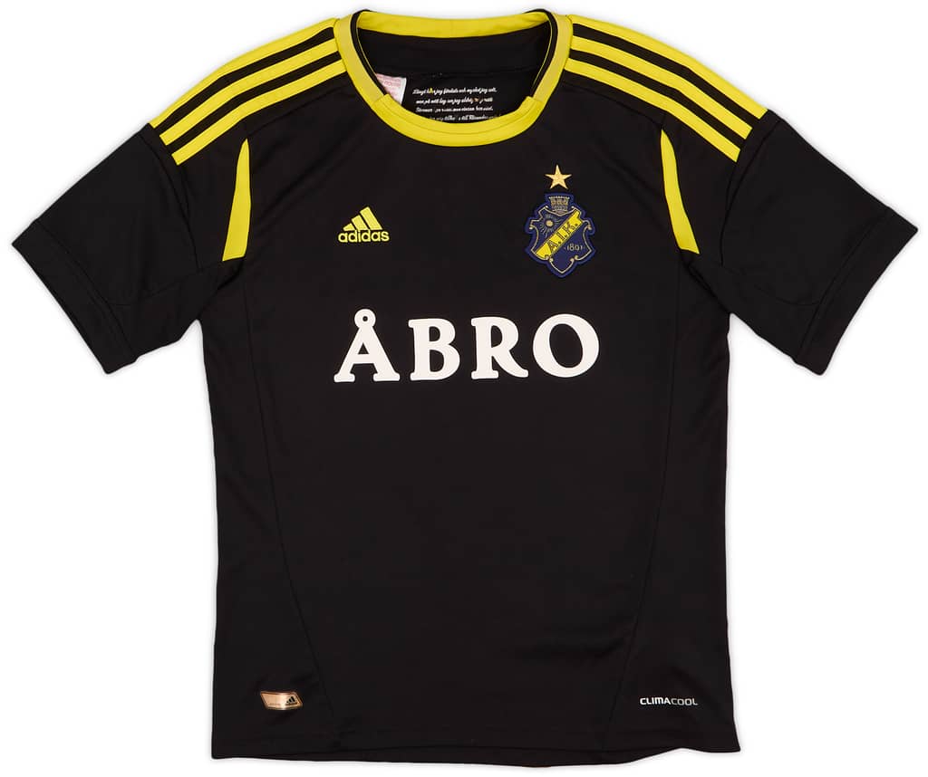 2012 AIK Stockholm Home Shirt - 7/10 - (M.Boys)