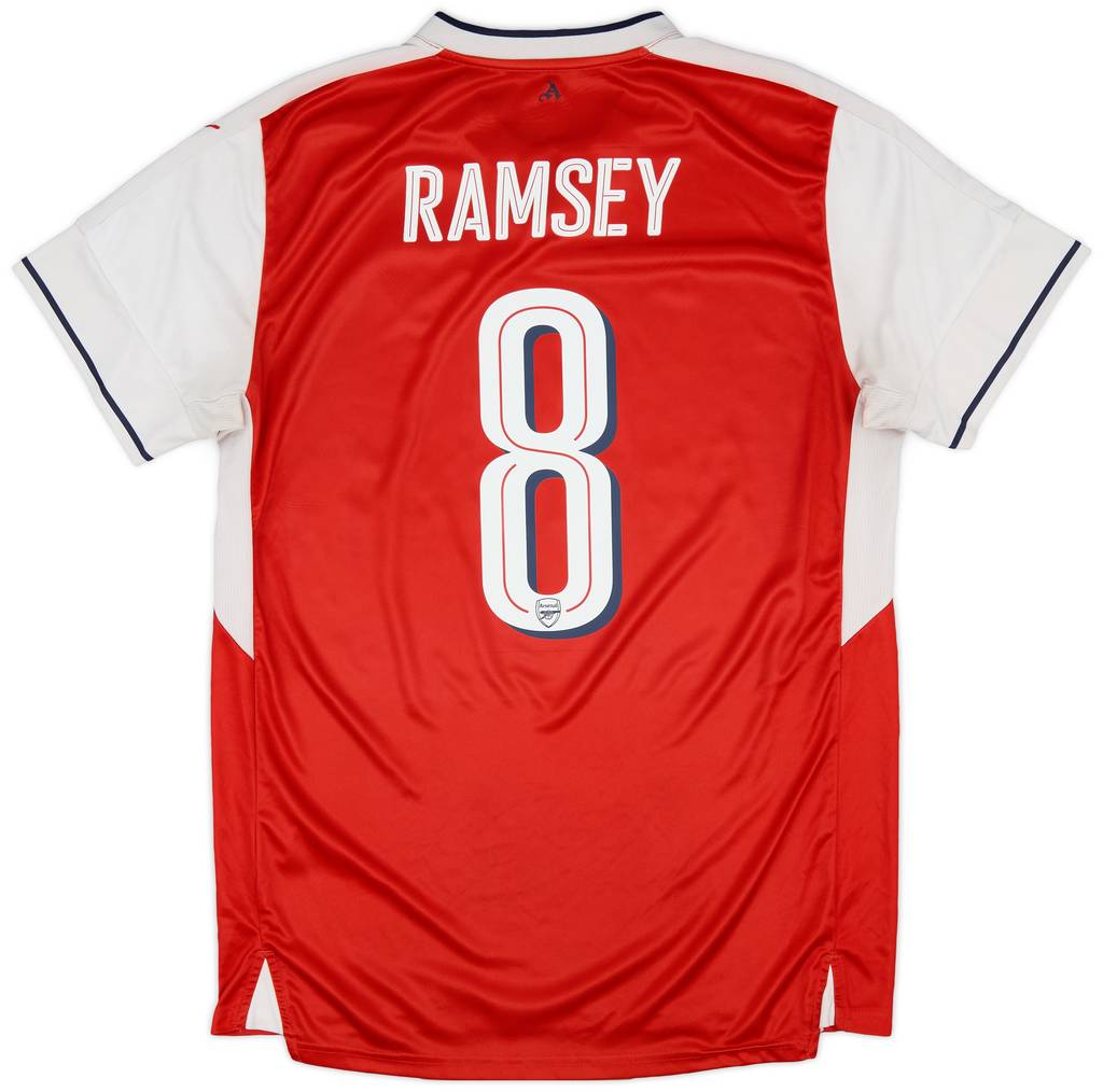2016-17 Arsenal Home Shirt Ramsey #8 - 7/10 - (L)