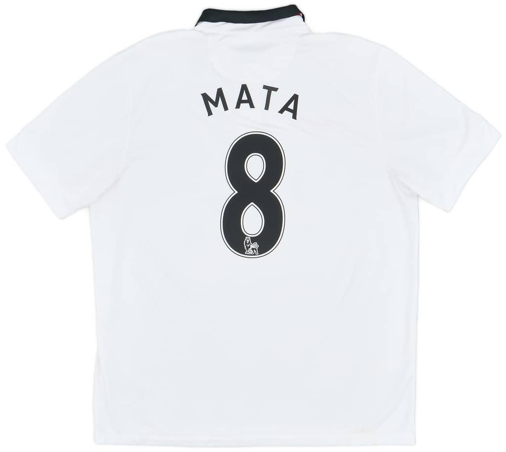 2014-15 Manchester United Away Shirt Mata #8 - 9/10 - (XL)