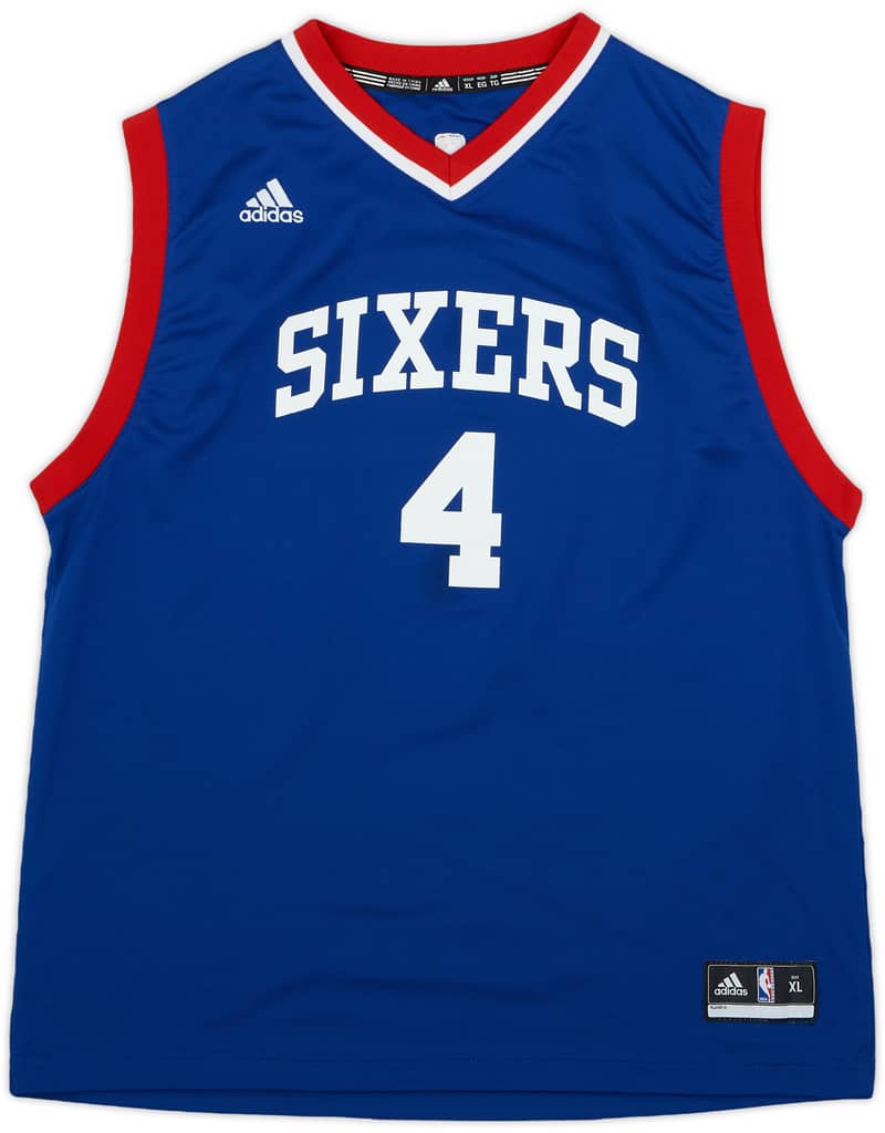 2014-15 Philadelphia 76ers Noel #4 adidas Away Jersey - 8/10 - (XL.Boys)