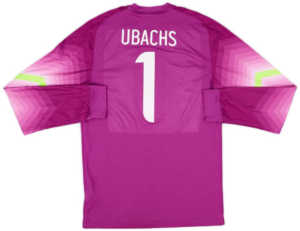 2014-15 FC Twente Nike GK Shirt Ubachs #1 - 7/10 - (M)