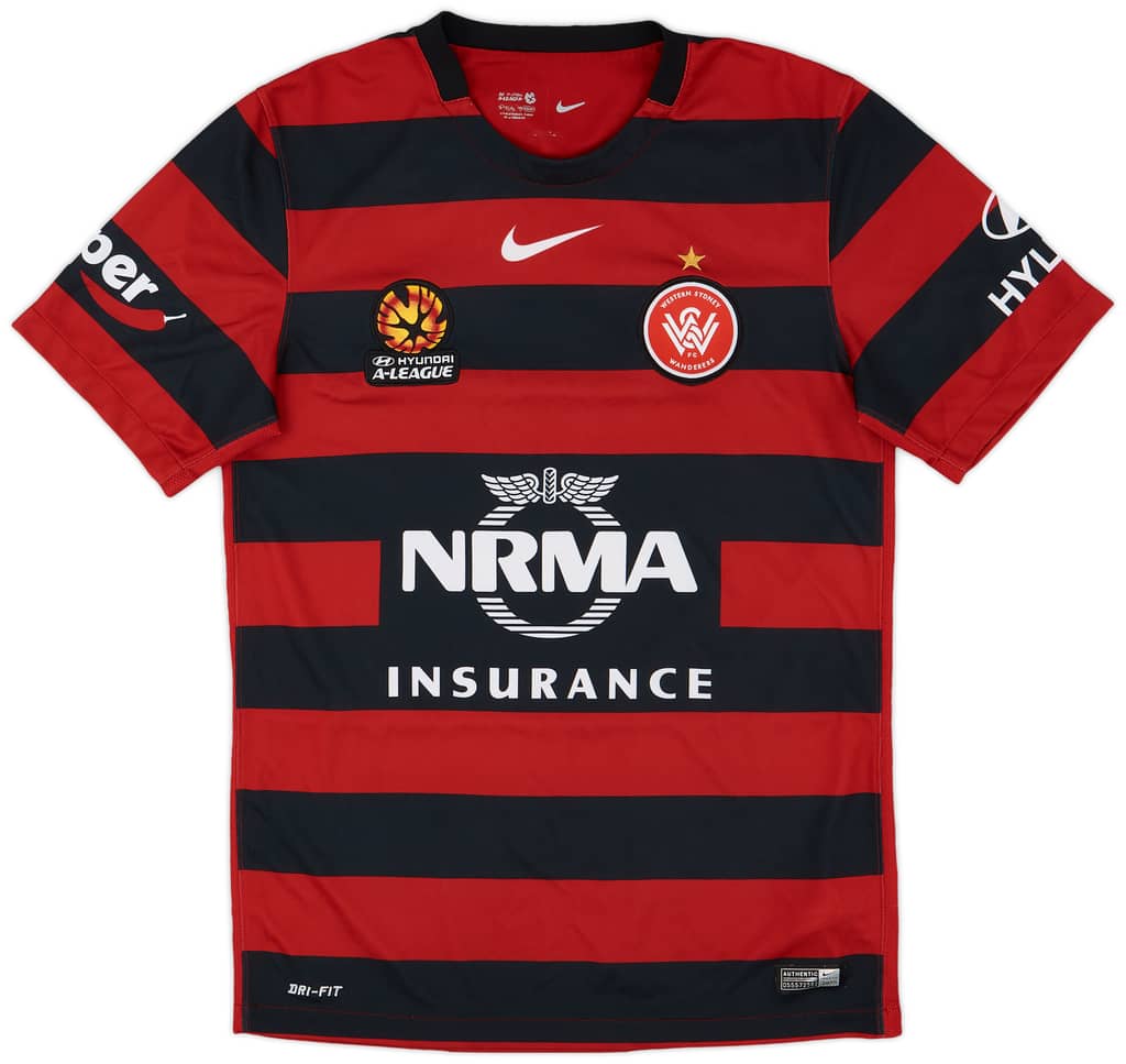 2015-16 Western Sydney Wanderers Home Shirt - 9/10 - (S)