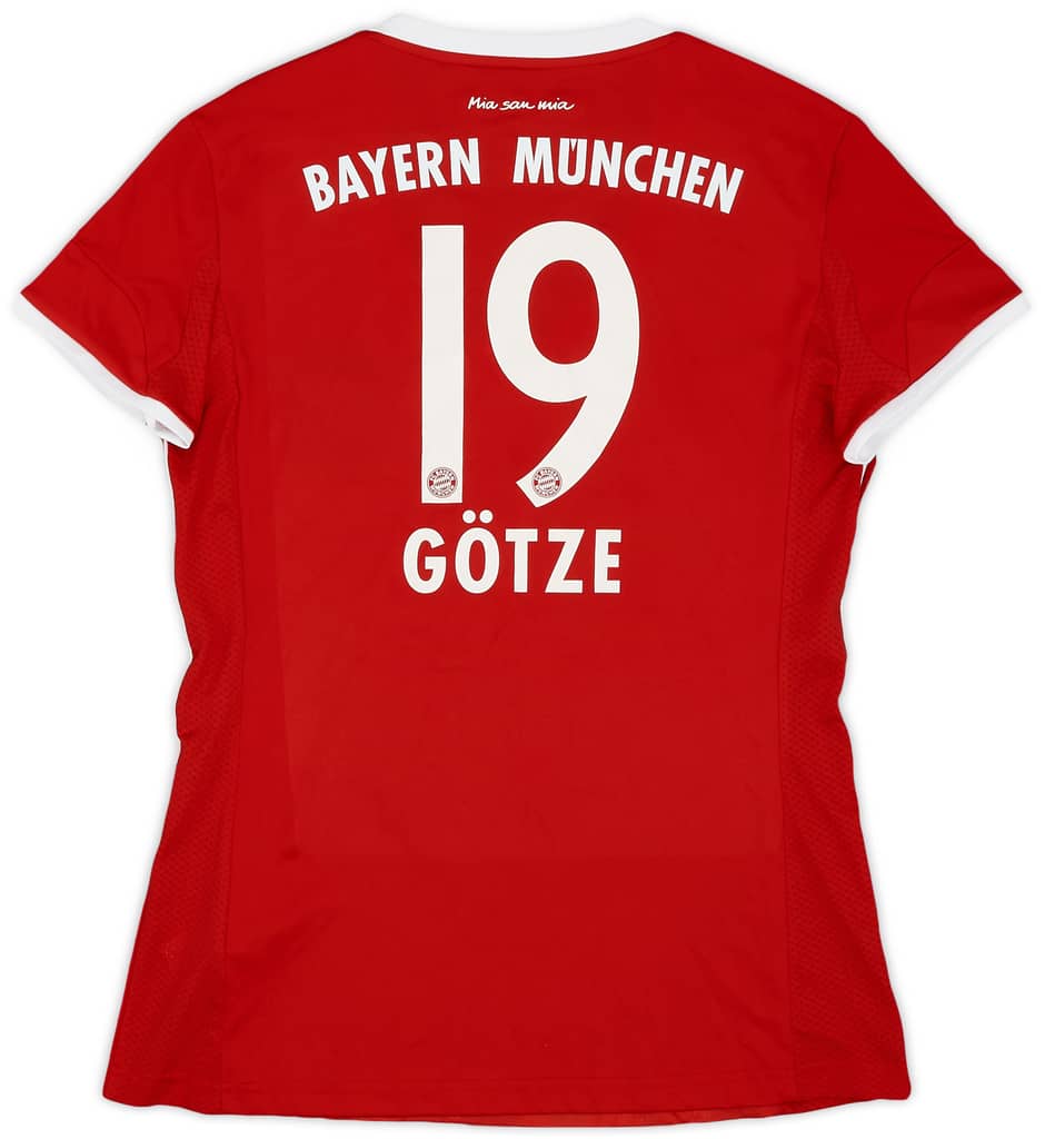 2013-14 Bayern Munich Home Shirt Gotze #19 - 6/10 - (Women's M)