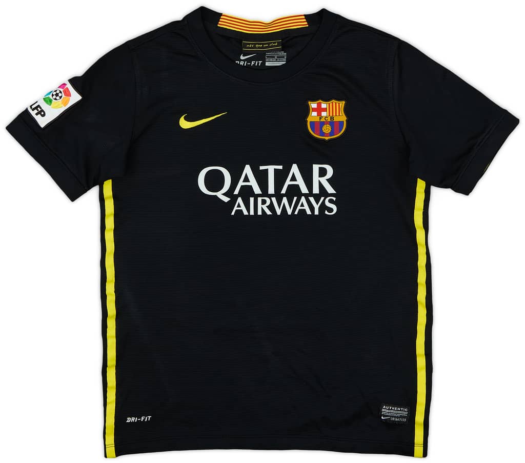 2013-14 Barcelona Third Shirt - 7/10 - (L.Boys)