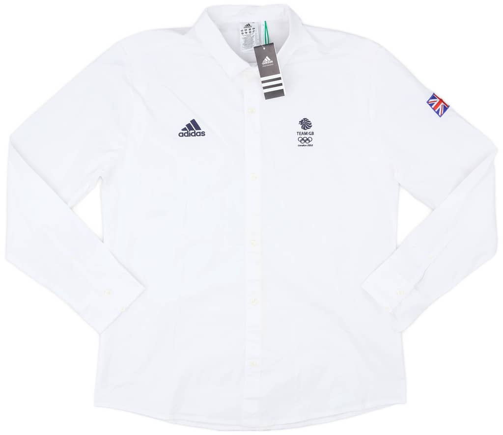2012 Team GB adidas Buttoned shirt (XXL)