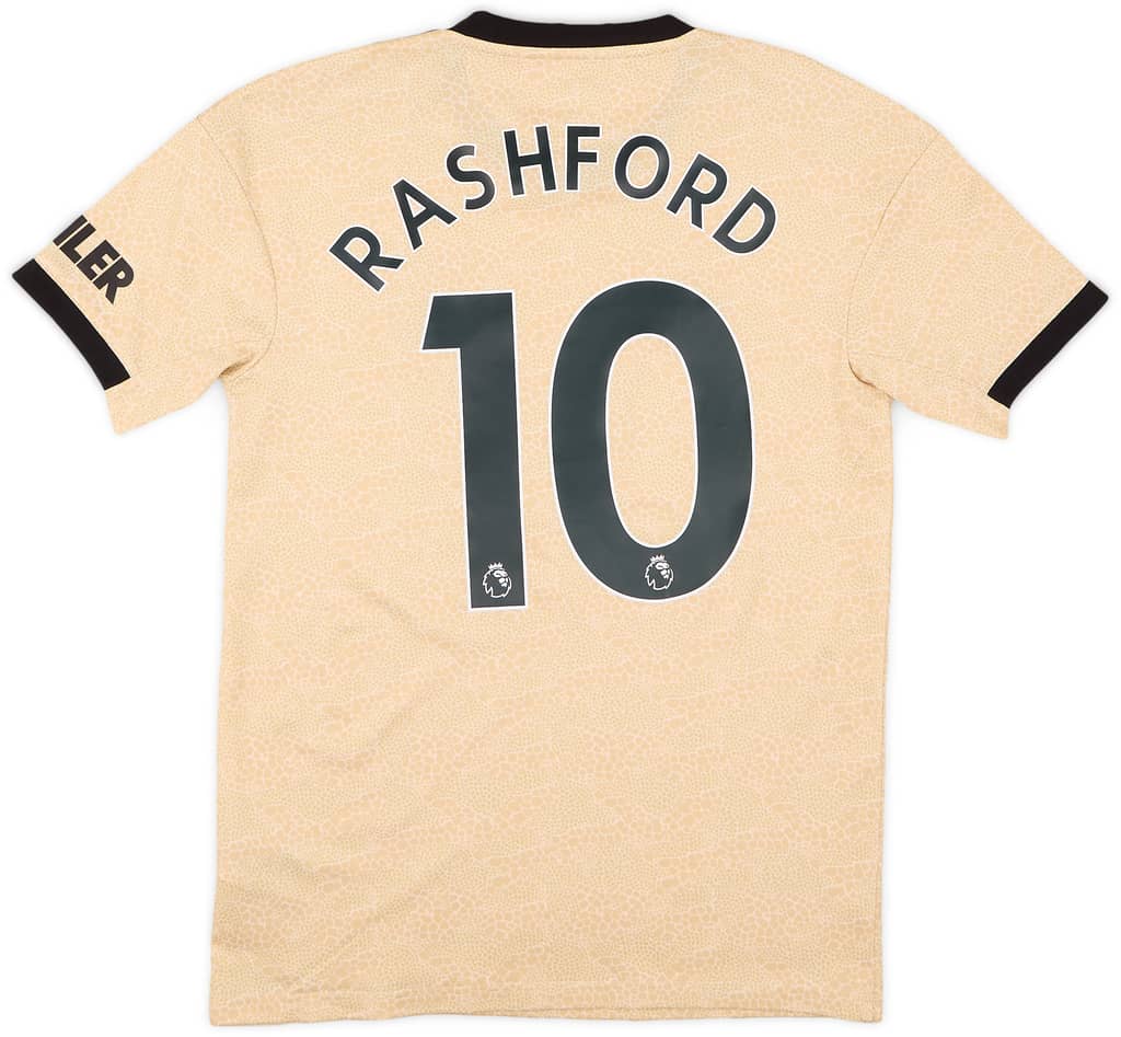 2019-20 Manchester United Away Shirt Rashford #10 - 10/10 - (S)
