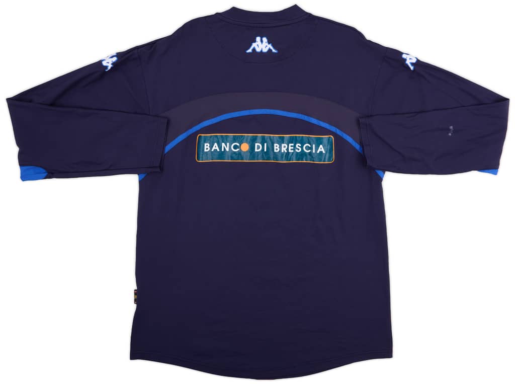 2004-05 Brescia Kappa L/S Training Shirt - 6/10 - (XL)