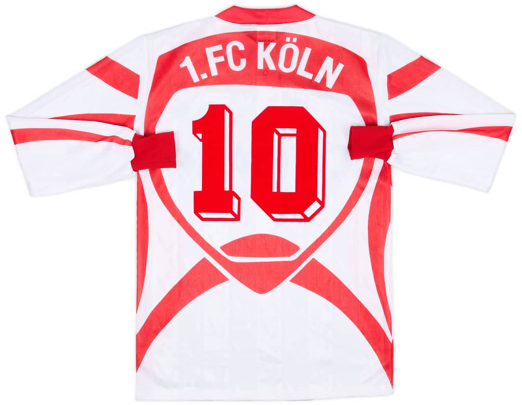 1992-93 FC Koln Home L/S Shirt #10 - 8/10 - (S)