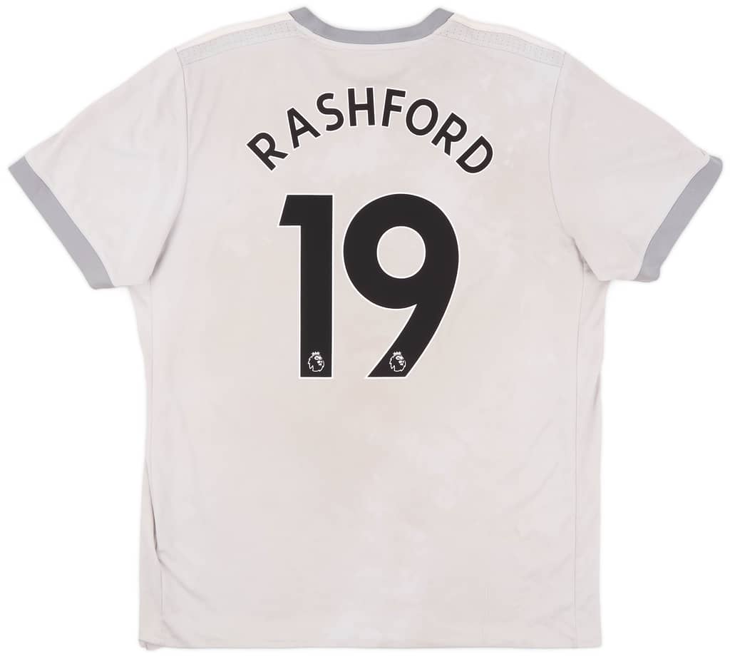 2017-18 Manchester United Third Shirt Rashford #19 - 5/10 - (XL)