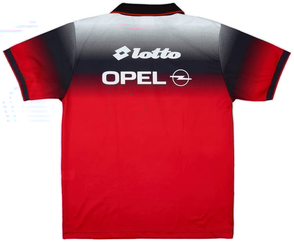 1996-97 AC Milan Lotto Training Shirt - 8/10 - (XXL)