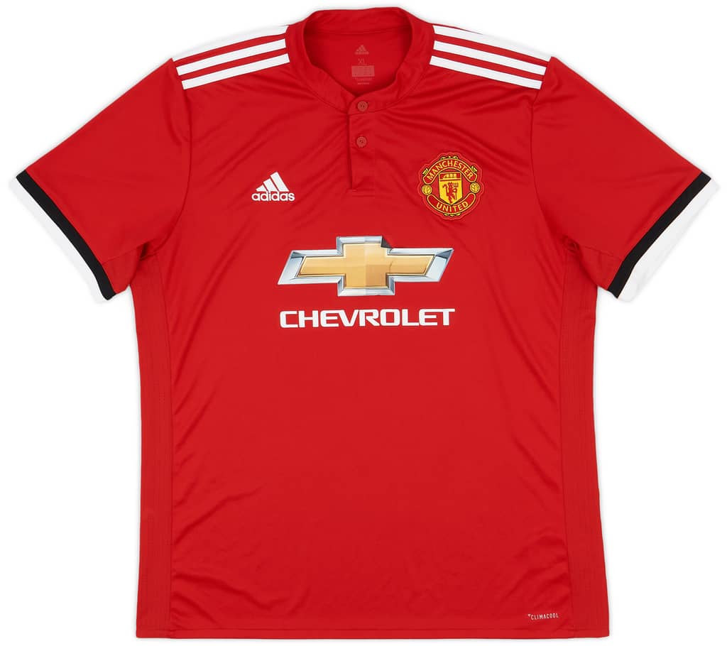 2017-18 Manchester United Home Shirt - 5/10 - (XL)