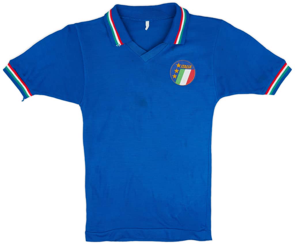 1986-88 Italy Home Shirt - 8/10 - (L.Boys)