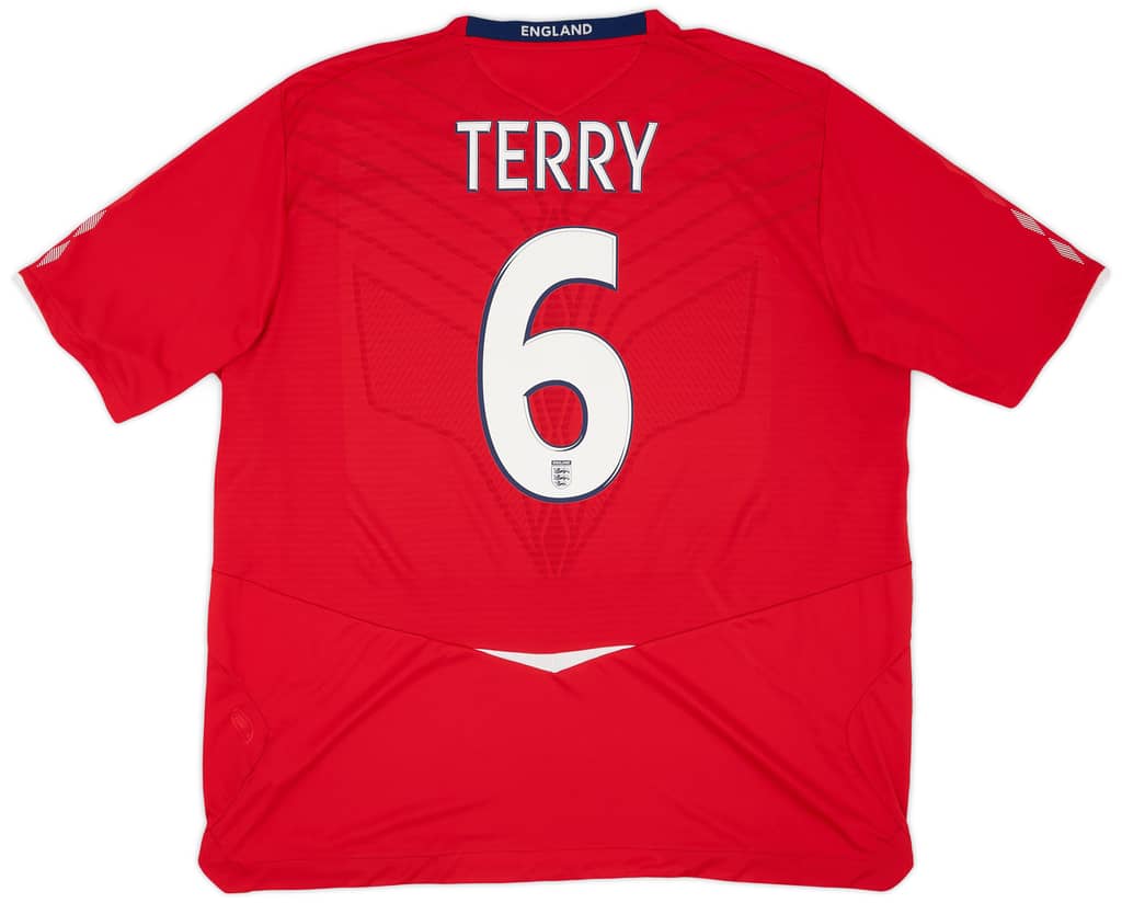2008-10 England Away Shirt Terry #6 - 9/10 - (3XL)