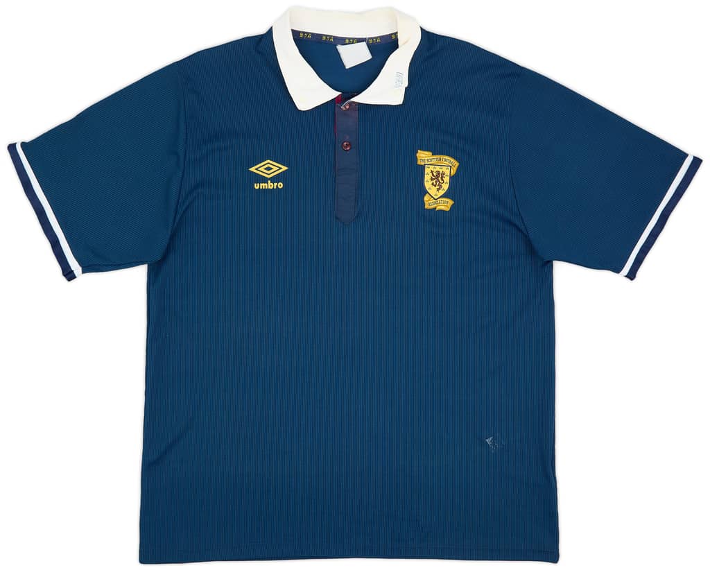1988-91 Scotland Home Shirt - 7/10 - (M)