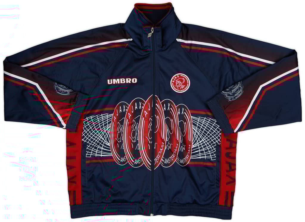 1997-98 Ajax Umbro Track Jacket - 9/10 - (XL)