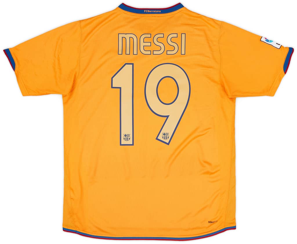 2006-08 Barcelona Away Shirt Messi #19 - 6/10 - (M)