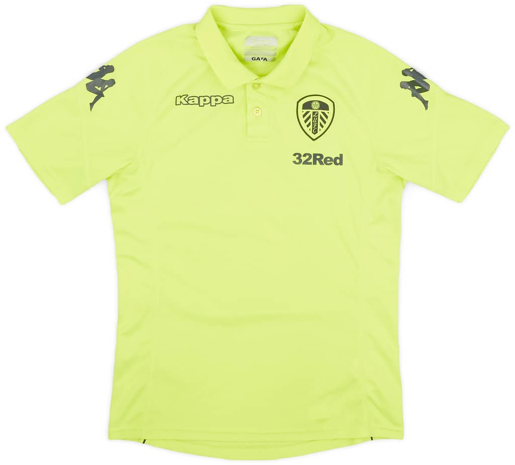 2017-18 Leeds United Kappa Polo Shirt - 8/10 - (M)