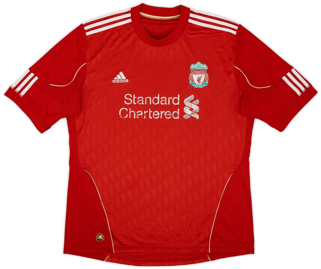 2010-12 Liverpool Home Shirt - 5/10 - (XL)