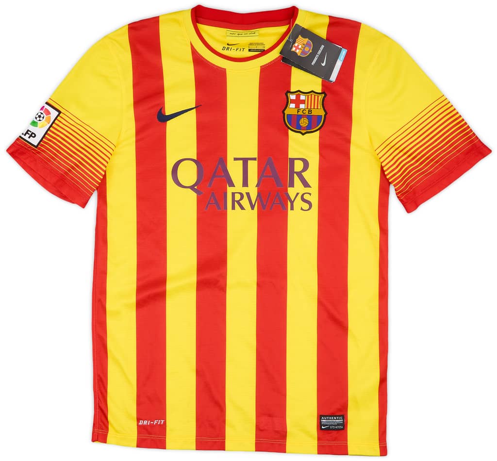2013-15 Barcelona Away Shirt Messi #10 (S)