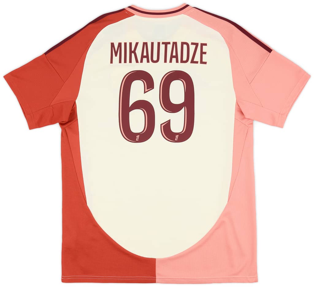 2024-25 Lyon Third Shirt Mikautadze #69