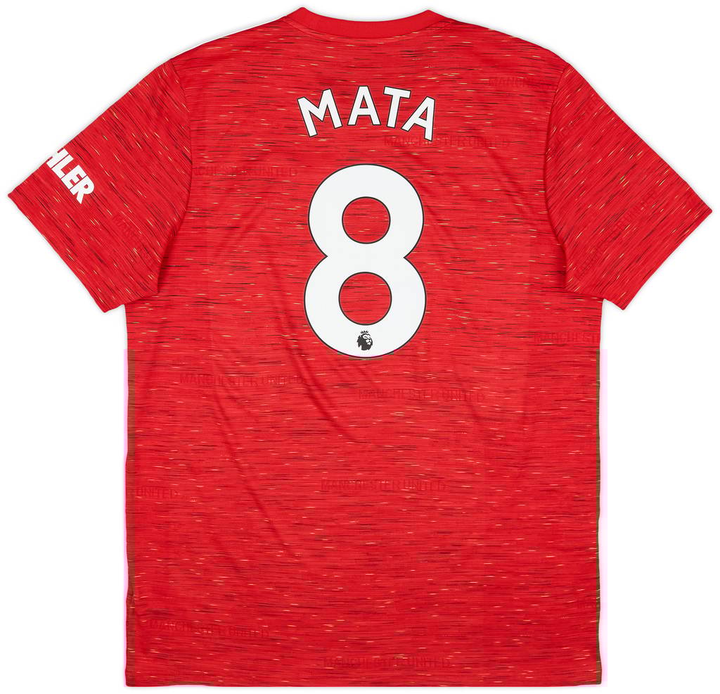 2020-21 Manchester United Home Shirt Mata #8 - 10/10 - (XL)