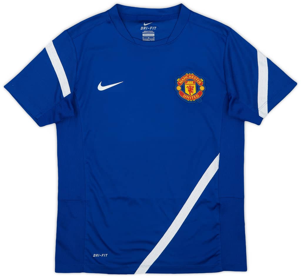 2008-09 Manchester United Nike Training Shirt - 9/10 - (M.Boys)