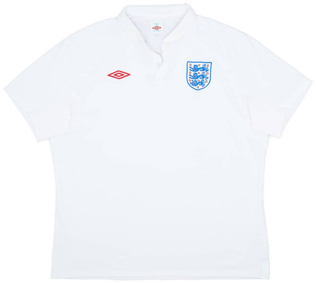 2009-10 England Home Shirt - 5/10 - (3XL)