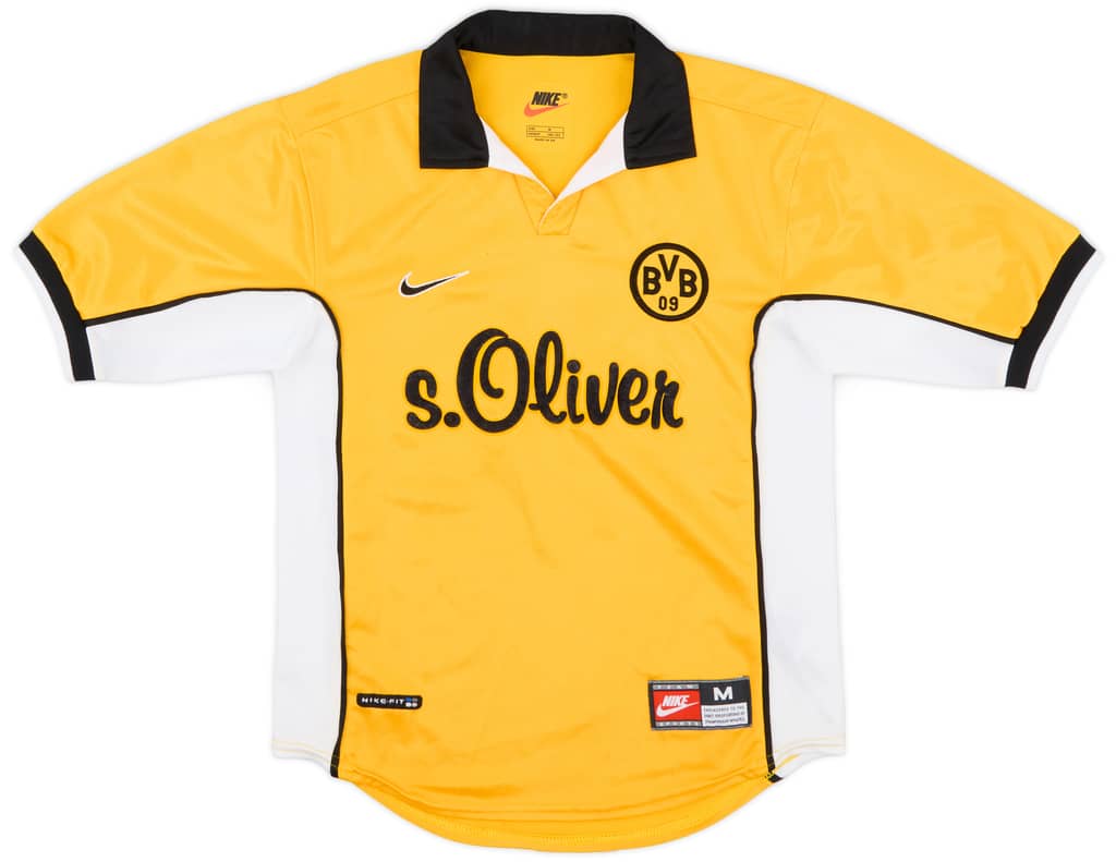 1998-00 Borussia Dortmund Home Shirt - 8/10 - (M.Boys)