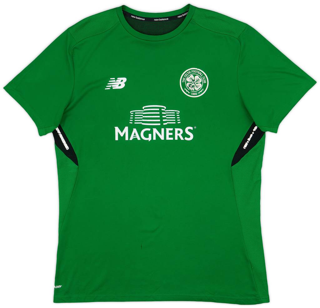 2017-18 Celtic New Balance Training Shirt - 5/10 - (XL)