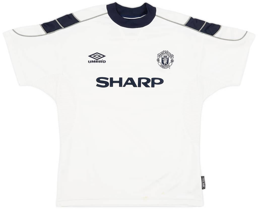 1999-00 Manchester United Third Shirt - 6/10 - (L.Boys)