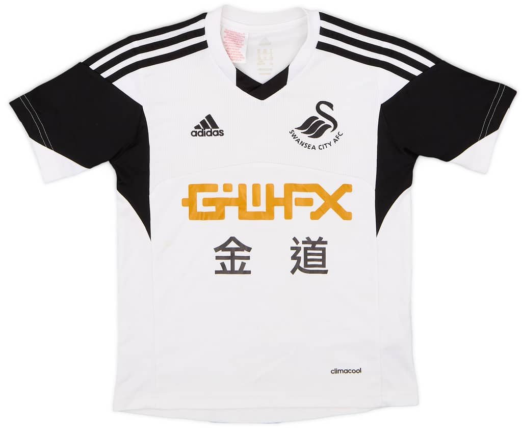 2013-14 Swansea Home Shirt - 7/10 - (S.Boys)