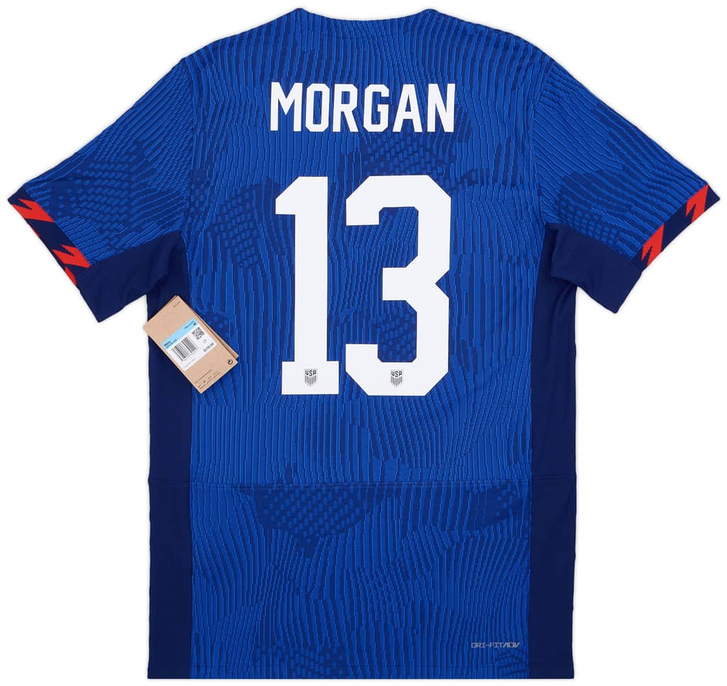 2023-24 USA Women's Authentic Away Shirt Morgan #13 (Unisex Fit)