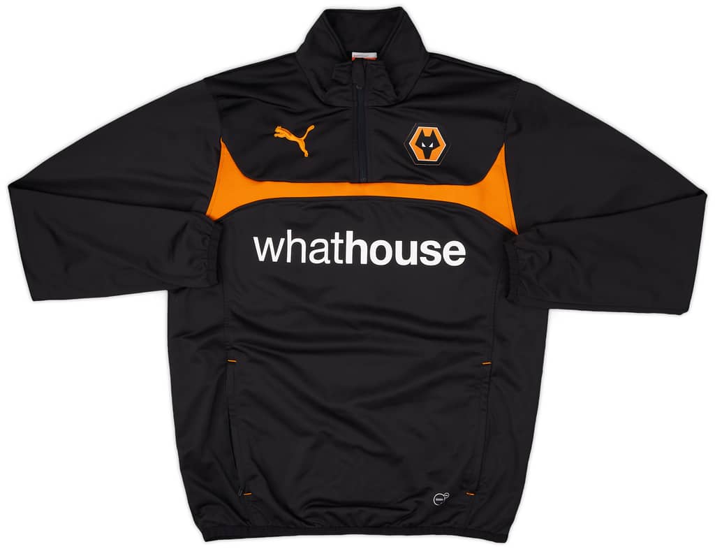 2014-15 Wolves Puma 1/4 Zip Training Top - 9/10 - (L)