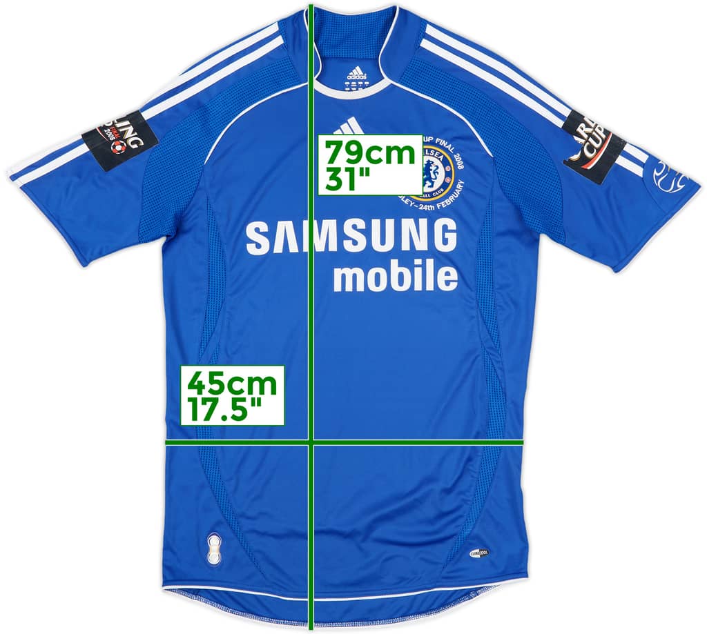 2006-08 Chelsea 'Carling Cup Final' Home Shirt - 5/10 - (S)