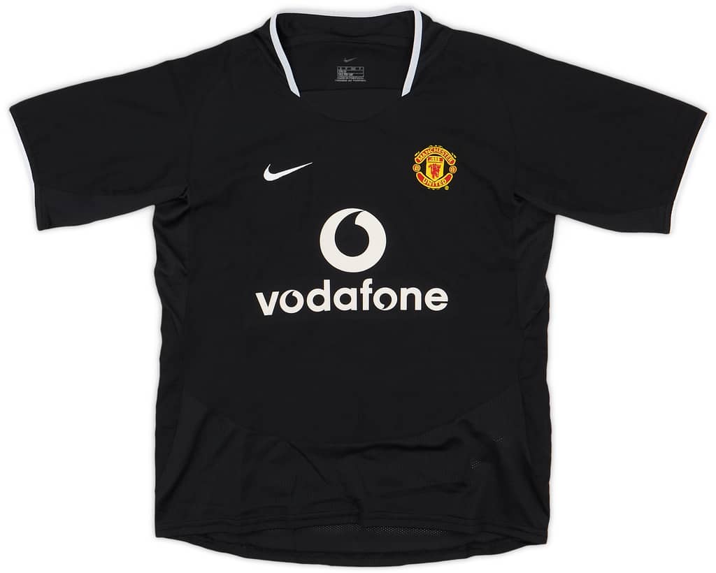 2003-05 Manchester United Away Shirt - 8/10 - (S.Boys)