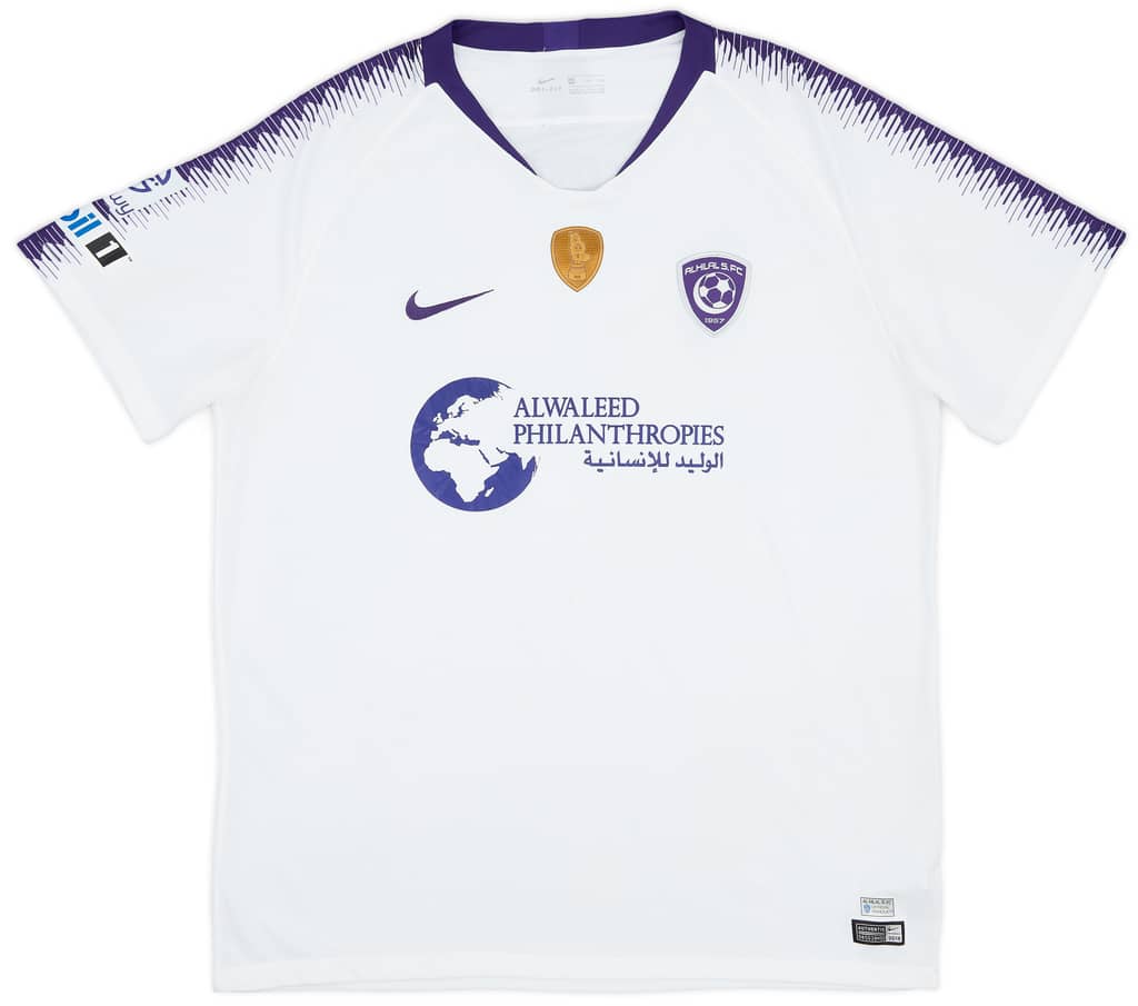 2018-19 Al-Hilal Riyadh Away Shirt - 7/10 - (XXL)