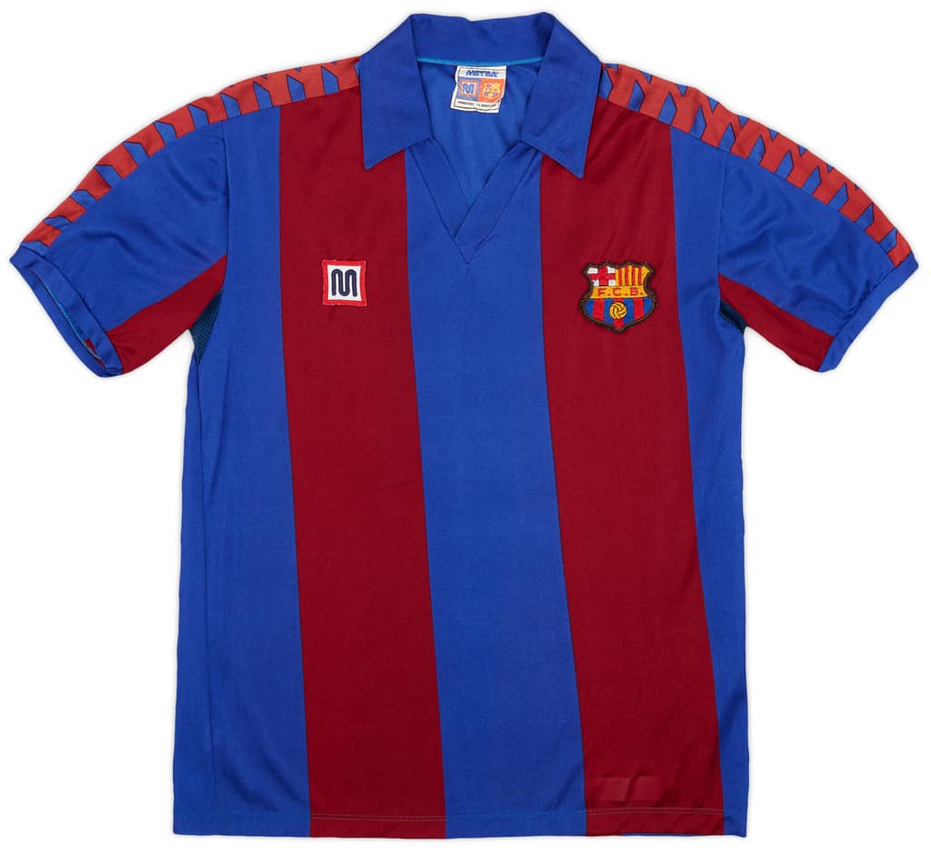 1984-89 Barcelona Home Shirt - 9/10 - (S)