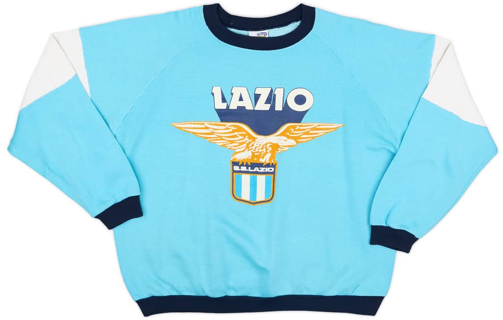 1990-91 Lazio Le Felpe dei Grandi Club Sweat Top - 6/10 - (L)