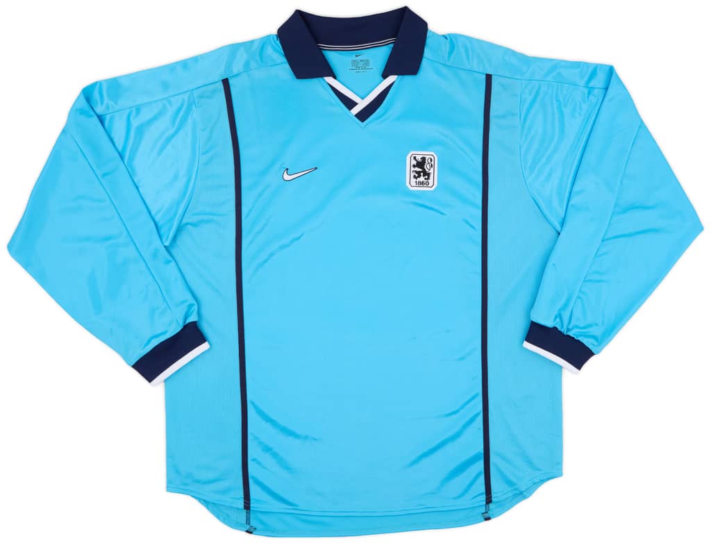 1999-01 1860 Munich Player Issue Home L/S Shirt - 9/10 - (XL)