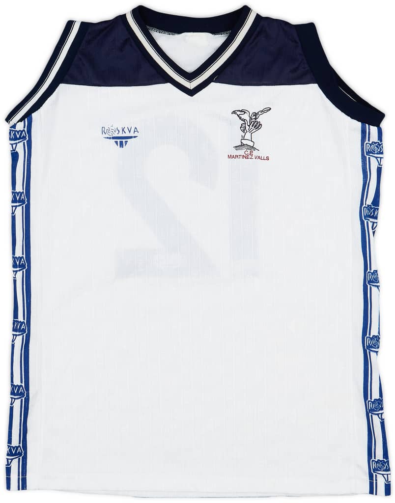 2000s Roskva Template Basketball Jersey (C.P Martinez Valls) #12 - 8/10 - (M)