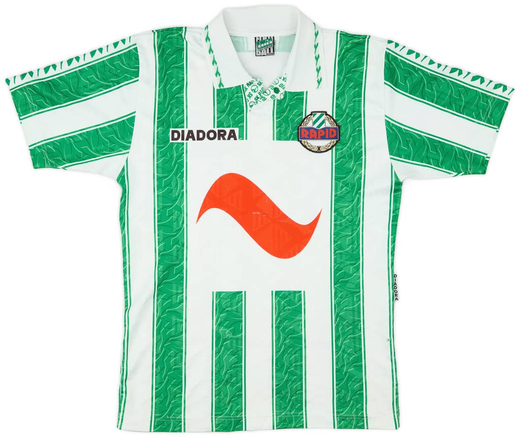 1996-98 Rapid Vienna Home Shirt #11 - 6/10 - (XS)